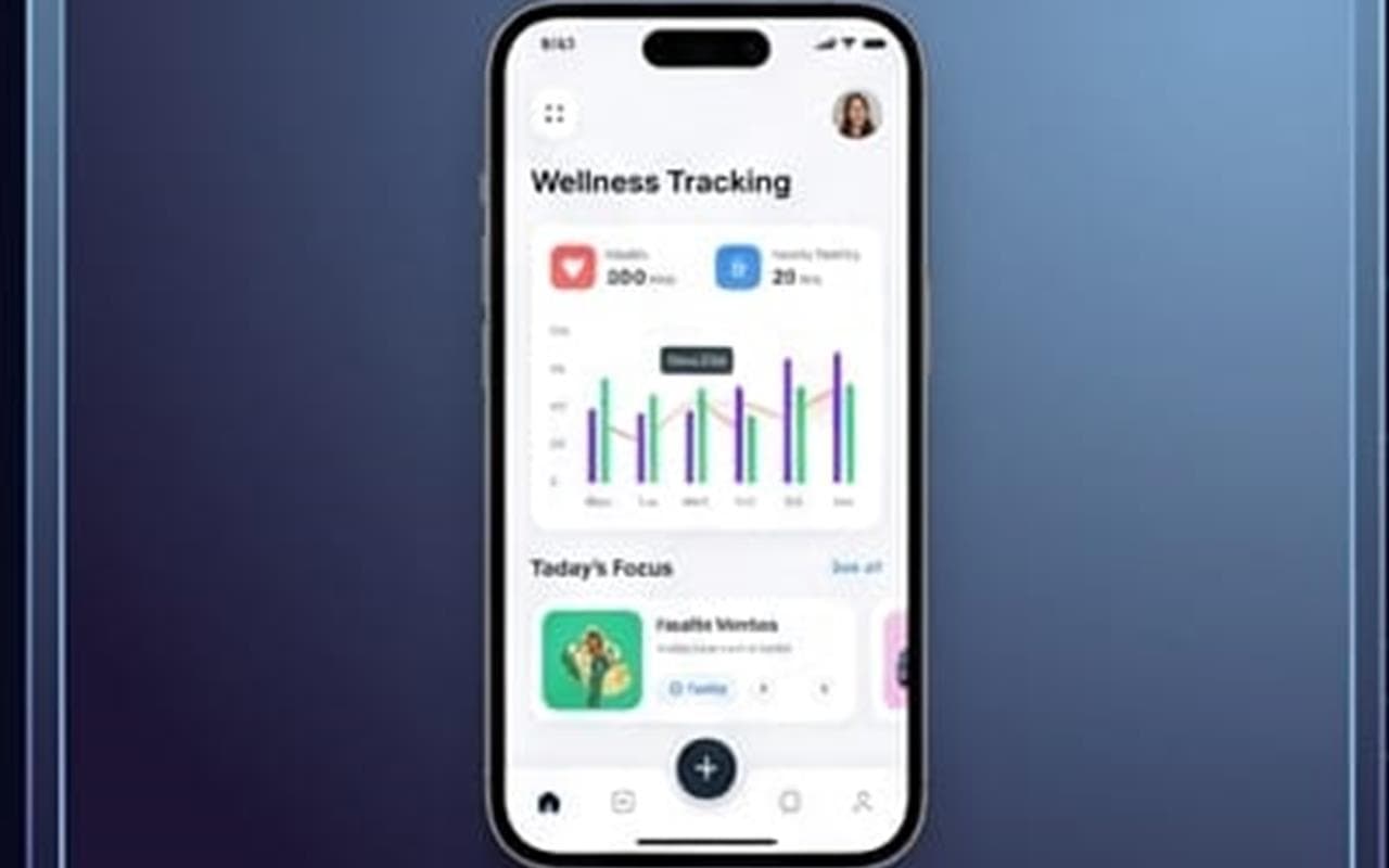 Mobile App portfolio category visual